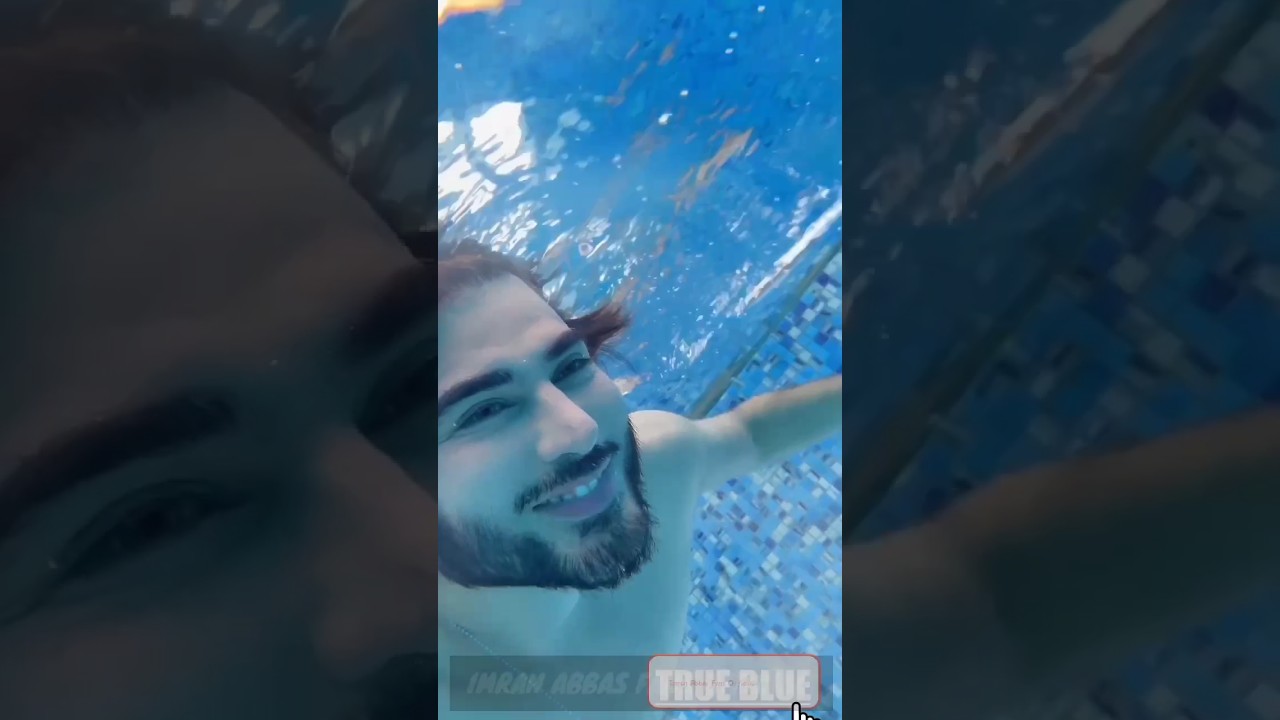 Imran Abbas Takes Shower within Swim Pool | 