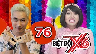BIỆT ĐỘI X6 | Tập 76 | Kiều Minh Tuấn – cô giáo Duy Khánh Zhou Zhou | hốt rác đánh bóng bàn | 300617