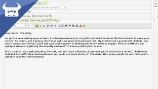 Dan Bull - Dear Andy [an open letter to Anjem Choudary]