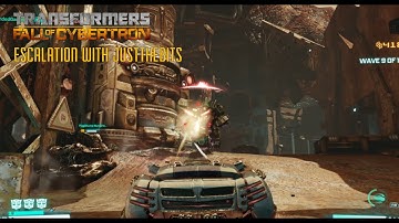 Transformers Fall of Cybertron: Escalation with JustTheBits on Ancients, Jazz Gameplay
