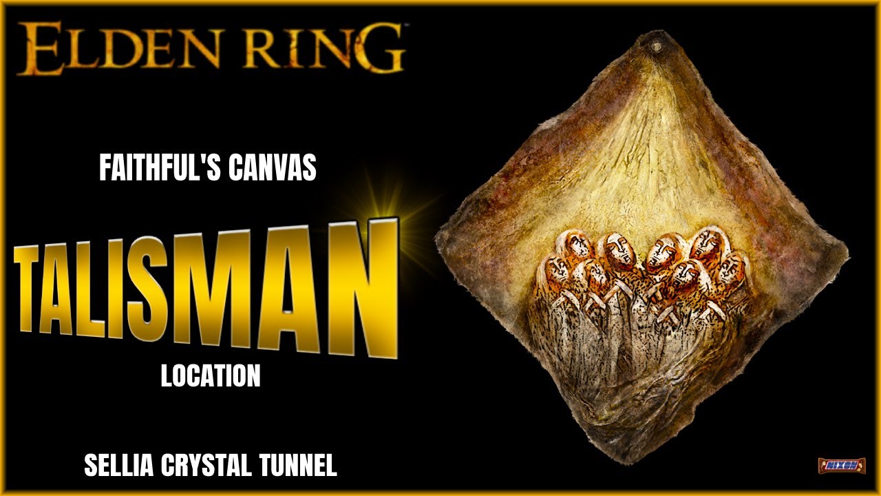 Elden Ring Faithful's Canvas Talisman Location Sellia Crystal
