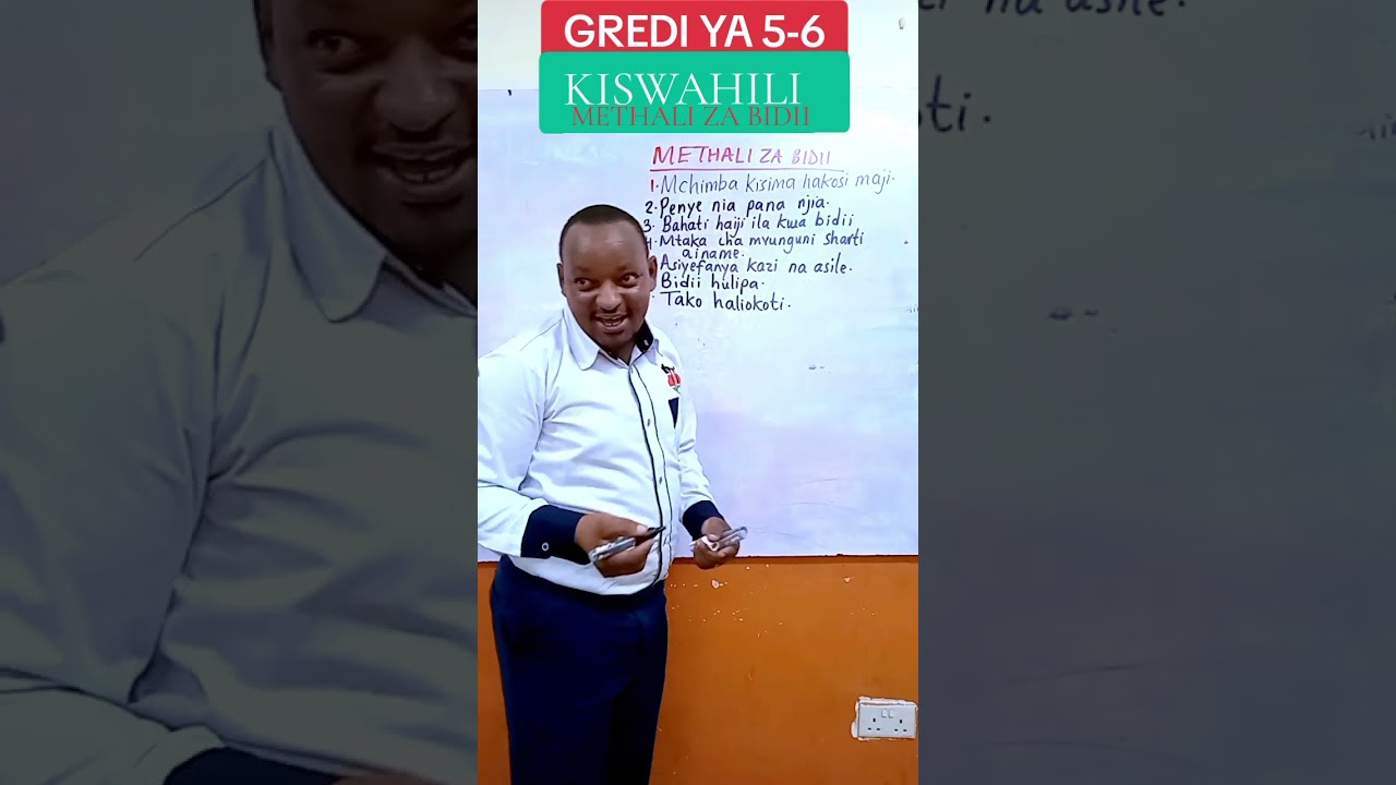 METHALI ZA BIDII GREDI YA 5