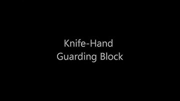 BDTKD Knifehand Guarding Block