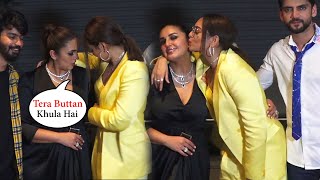 Sonakshi Sinha Madness Masti With Huma Qureshi AT Warp Up Party Of Film  Double XL - YouTube