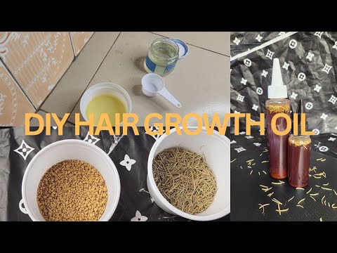 Best DIY Hair Growth Oil with Natural Ingredients 🌿✨
