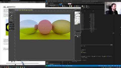 Building a Ray Tracer in Rust: Part 6 - Implementing dielectrics (e.g. glass)