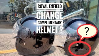 Royal Enfield change complementary helmet ? screenshot 4