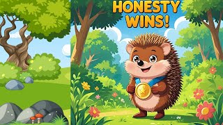 The Honest Hedgehog 🦔✨ | Kids Moral Story | Trust & Honesty@ jcgalax 