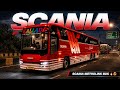 Scania Metrolink Semi Sleeper AC Bus Mod 🔥 Indian Night Drive | ETS2 India Map