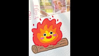 Kaspa tutorial: sketch painting with acrylic markers