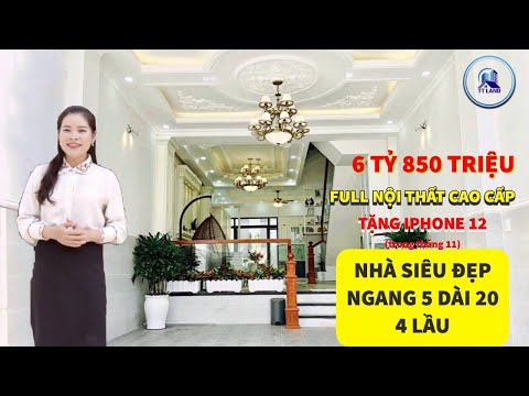 Video Bán Nhà Nhà Bè 5x20m 1 Trệt, 3 Lầu, Sân Thượng, Thiết... - youtube