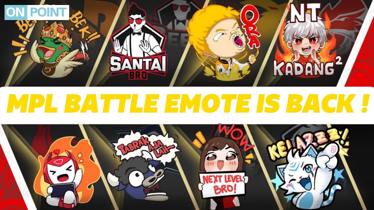 BATTLE EMOTE BARU SEGERA RILIS!! BEK BEK BEK, NT KADANG-KADANG NT ...