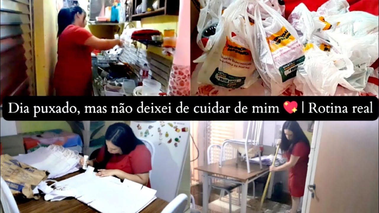 Vem comigo nesse dia puxado, mas produtivo 💕