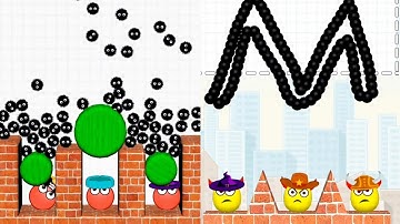 Hide Ball Brain Teasers & Draw To Smash Mix Gameplay: Some New Tricks🧠 MAX LEVELS #technohackzgames