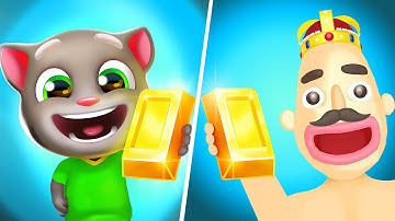 Talking Tom Gold Run | Sandwich Runner - All Level Gameplay Android,iOS - BIG NEW APK UPDATE