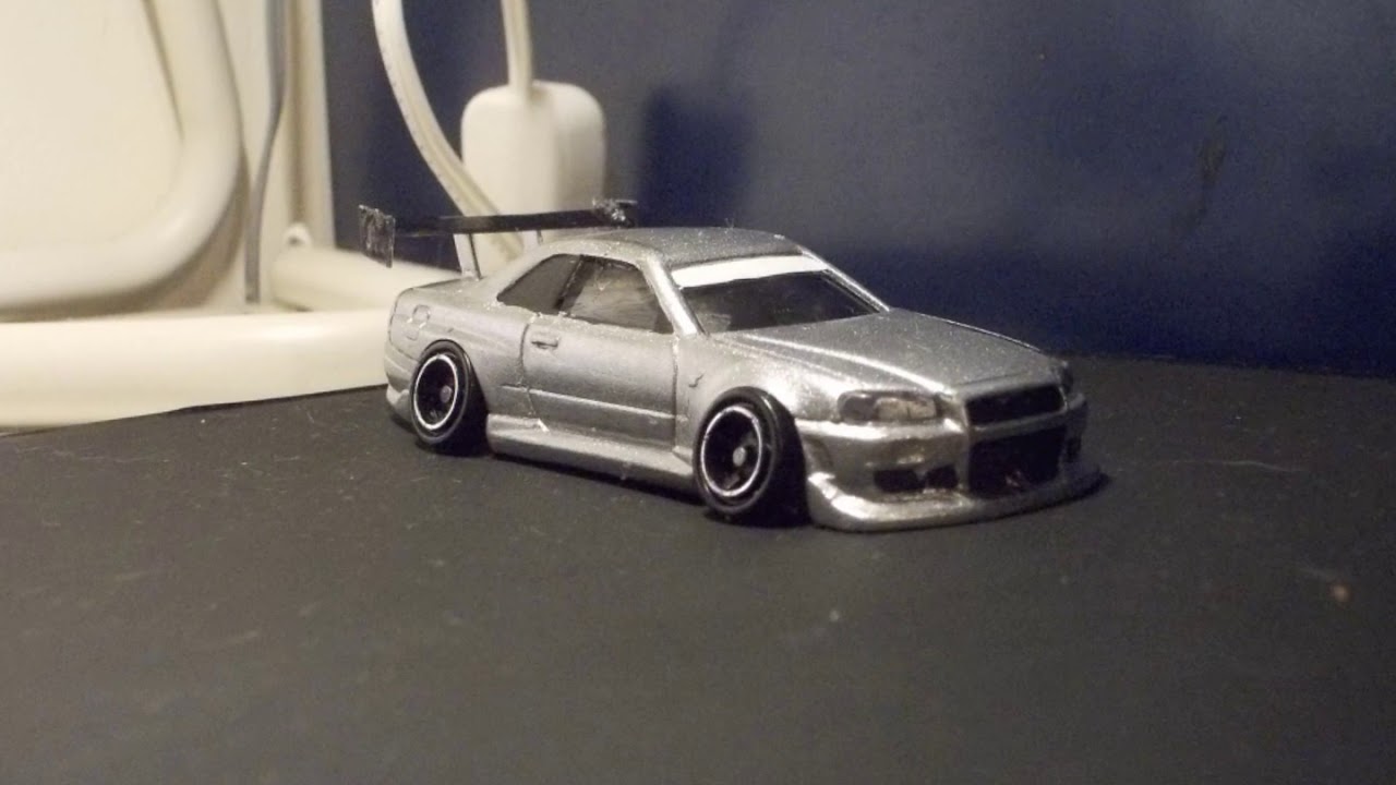 トミカ改造 R34 Gt R すし