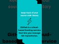 Git Vs Github #shorts #shortvideo #interview