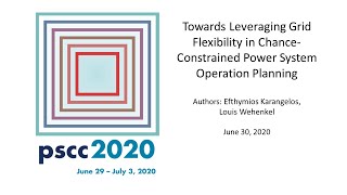 Towards Leveraging Grid Flexibility in Chance-Constrained Power System Operation Planning