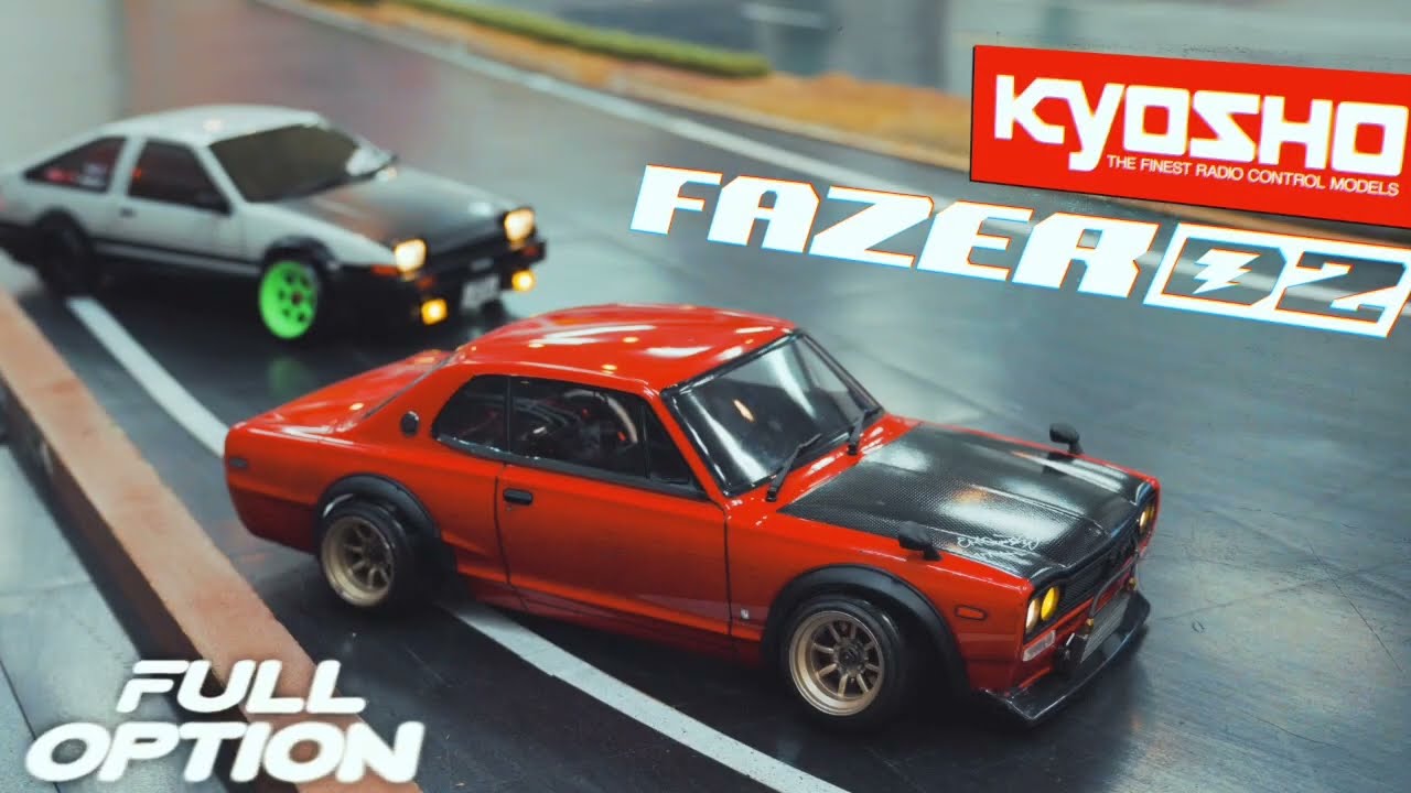 KYOSHO FAZER D2 Series FAZER D2 Chassis Kit/SLIDE FOOTAGE