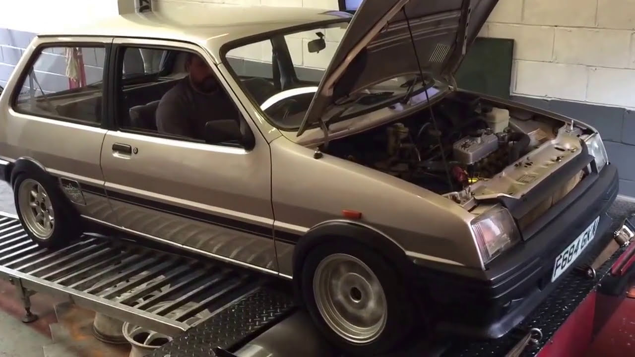 Awesome Retro Rover Metro 40bhp!