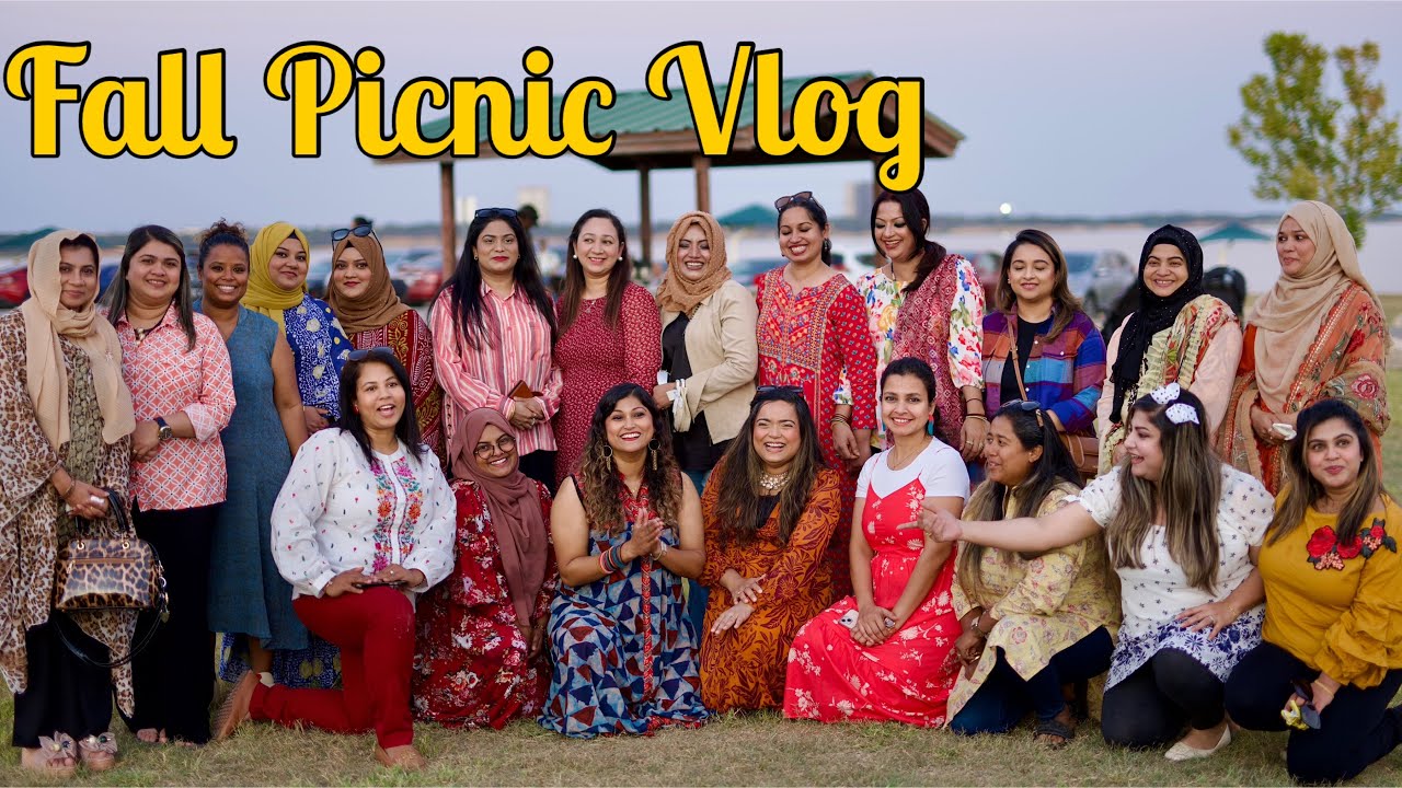 Fall Picnic Vlog - হেমন্তের সুন্দর আবহাওয়ায় পার্কে পটলাক পিকনিক - Selina Rahman Vlog