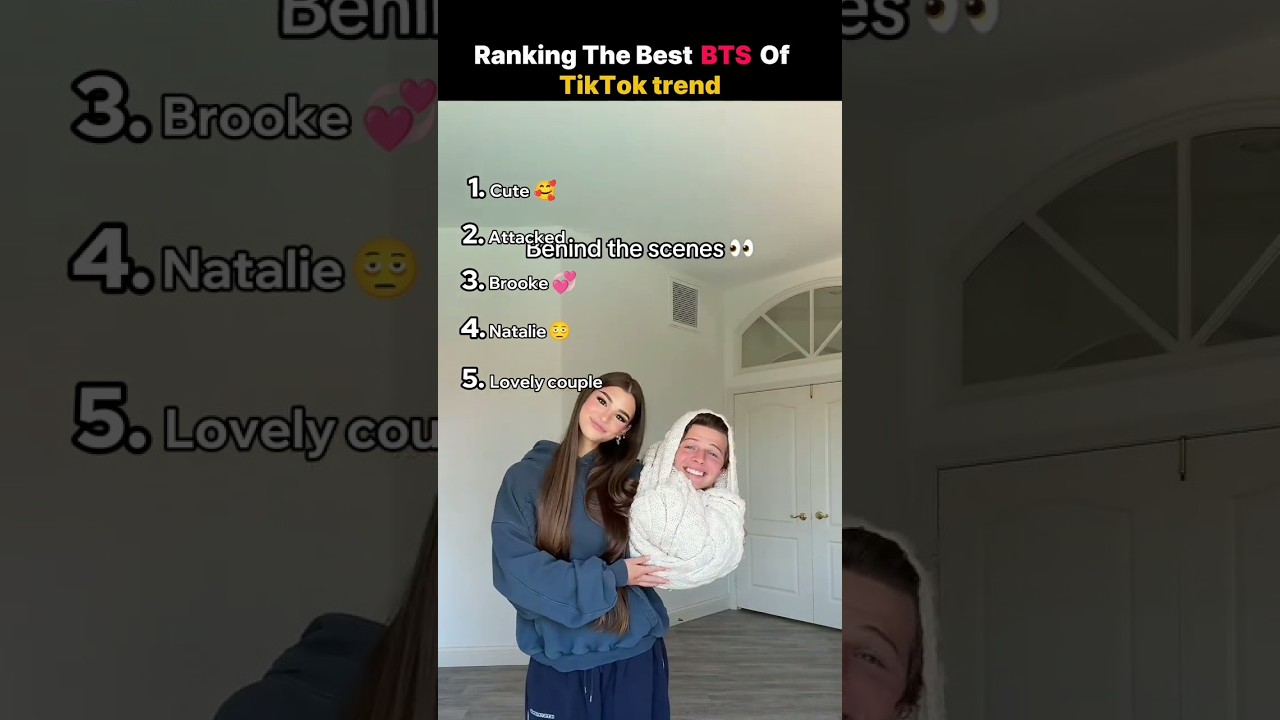 Ranking The Best BTS of TikTok Trend #shorts #pov