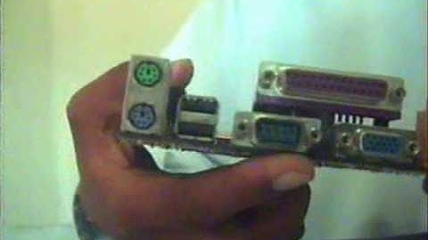 computer hardware in urdu(Back Side Board&Sreial Port)part 5