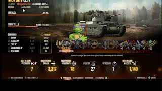 (March 30, 2026) WW2 Battle Hero (17) medals Matilda Ace MVP Kolobanov World of Tanks Console screenshot 2