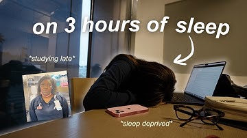 PRODUCTIVE late night study sessions in my life ☆ running on 3 hours of sleep, cafes, shopping