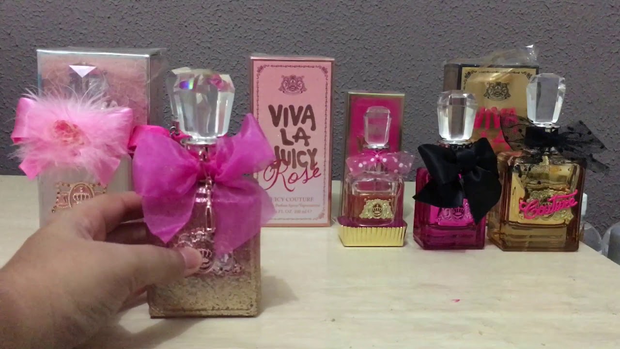 🎀  Coleção Viva La Juicy (comparações) 🎀