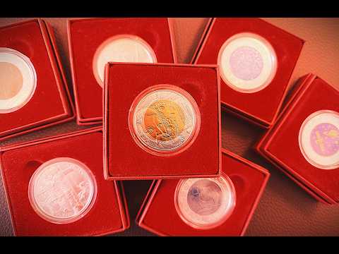 Новые серебряные монеты в коллекции Покупки на ярмарке коллекционеров в городе Вельс