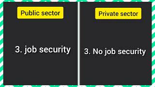 Difference between public sector and private sector || class 10 || social studies |