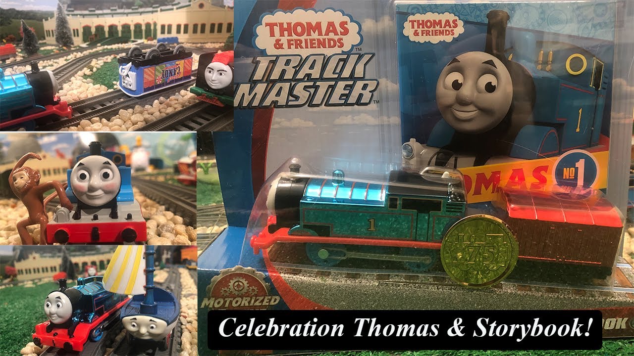 Thomas and Friends Toy Train-75th Anniversary Celebration Thomas & Storybook!