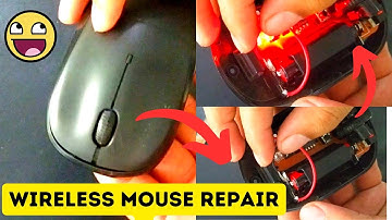 How to repair wireless mouse 2023 ||Wireless mouse repair light not working
