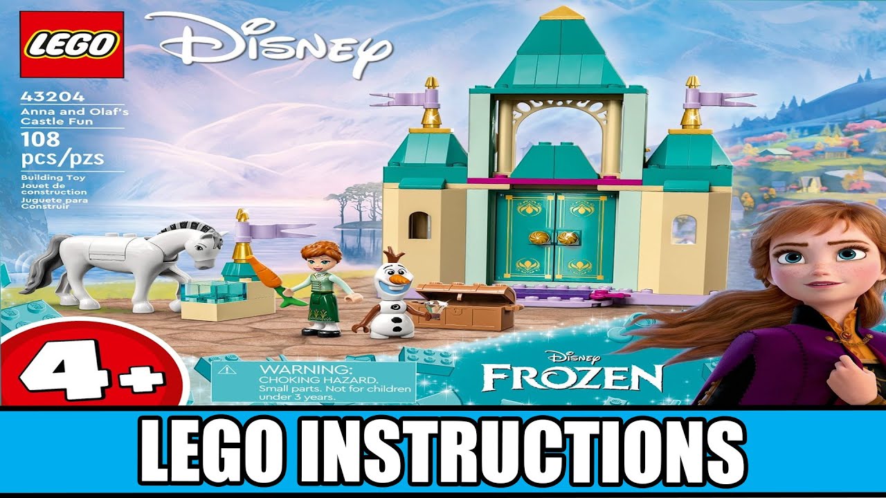LEGO Instructions Disney 43204 Anna And Olaf s Castle Fun All lego-instructions-disney-43204-anna-and-olaf-s-castle-fun-all