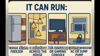 2000W vs 5000W Generator — What Can They Run?