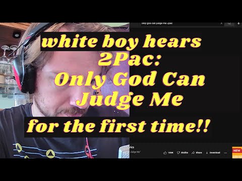 2Pac - Only God Can Judge Me (FIRST TIME REACTION!!)