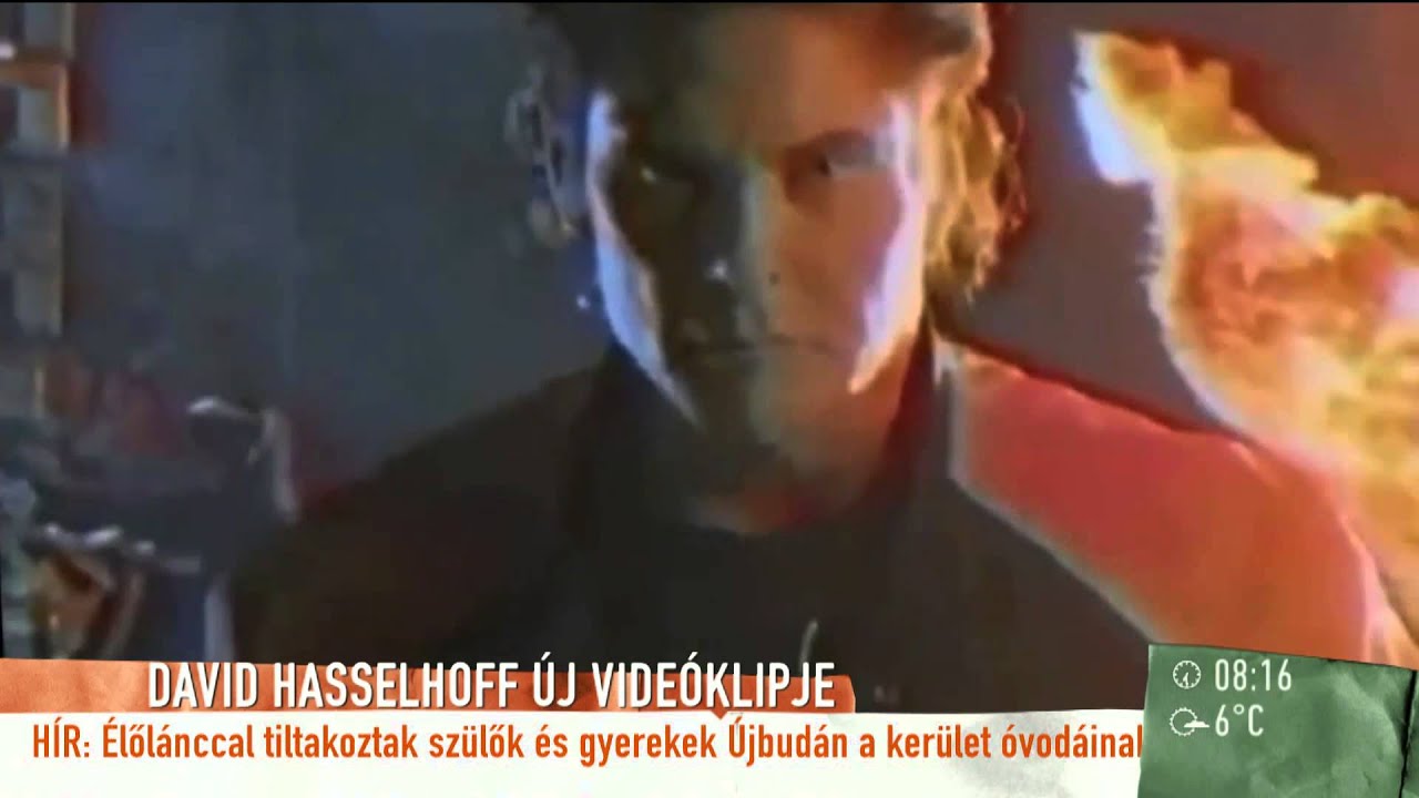 David Hasselhoff új videóklipje - 2015.04.20. - tv2.hu/mokka