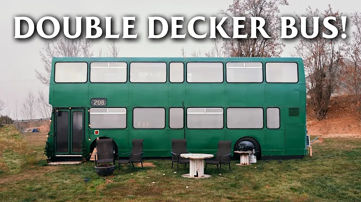 Rare Double Decker Bus Airbnb in the US! Full Tour!