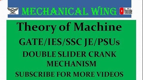 Theory of Machine Lecture -5 , for Gate/IES/ and other exam.