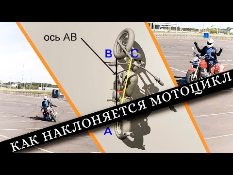 Как наклоняется мотоцикл. И почему Кейт Код не смог.