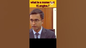 What is morse test in IC.engine #mechanical #interview #shortvideo #viralvideo