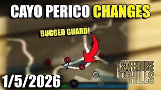 Cayo Perico Add 1 Cheating Guard! | Cayo Perico Changes After The Mansion DLC, GTA 5 Online screenshot 1