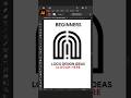 Adobe Illustrator 2025 Tips - How to Create Grid-Based Letter Logo Design Process #inaa_graphics
