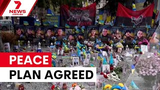 Download Lagu Ukraine agrees to US peace plan essence | 7NEWS MP3