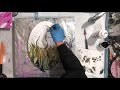 (#80) An Abstract Pour Beautiful Wild Flower Mix, With Dry Results - Stunning