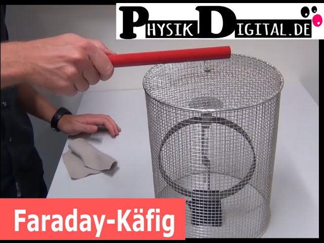 Faradayscher Käfig • Aufbau, Funktion, Anwendung · [mit Video]