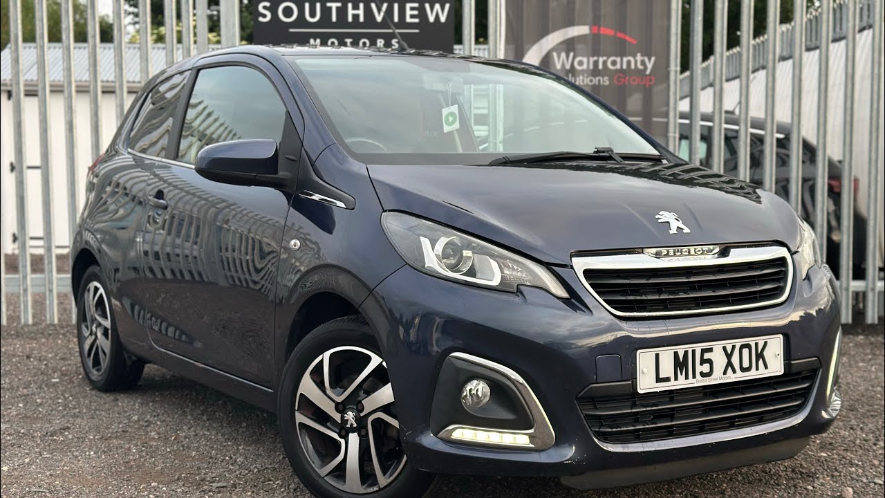 Peugeot 108 1.2 VTi Pure Tech Allure - Southview Motors - YouTube