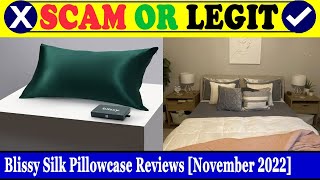 Blissy Silk Pillowcase Reviews (Nov 2022) - Is This An Authentic Product? Find Out! | Scam Inspecter