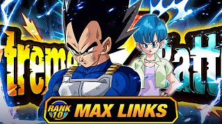 VERY VERY BAD! LEVEL 10 LINKS 100% RAINBOW STAR EZA VEGETA & BULMA! (DBZ: Dokkan Battle)